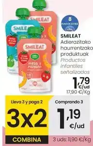 Eroski Smileat - productos infantiles oferta