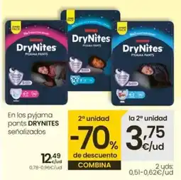 Eroski Drynites - en los pyjama pants senalizados oferta