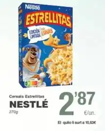 SPAR Fragadis Nestlé - cereals estrellitas oferta