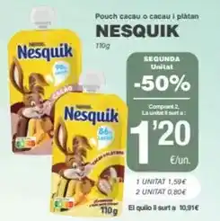 SPAR Fragadis Nestlé - nesquik oferta