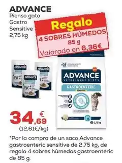 Kiwoko Affinity - advance pienso gato gastro sensitive oferta