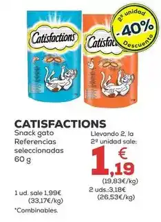 Kiwoko Catisfactions - snack gato referencias seleccionadas oferta
