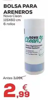 Kiwoko Nova clean - bolsa para areneros oferta