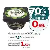 Condis Chovi - guacamole suau oferta