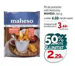 Condis Maheso - pit de pollastre estil kentucky oferta