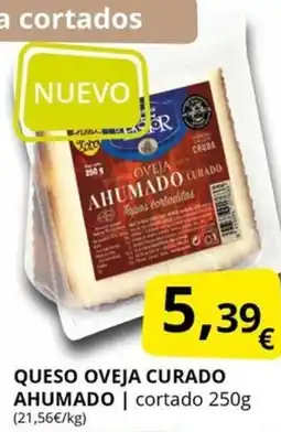 Supermercados MAS Queso oveja curado ahumado oferta