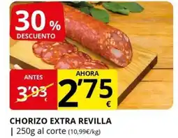 Supermercados MAS REVILLA Chorizo extra oferta