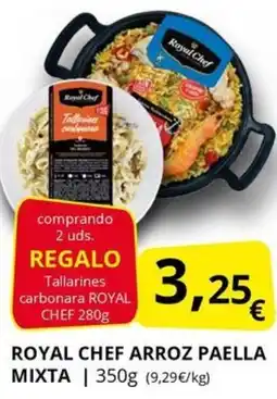 Supermercados MAS ROYAL CHEF Arroz paella mixta oferta