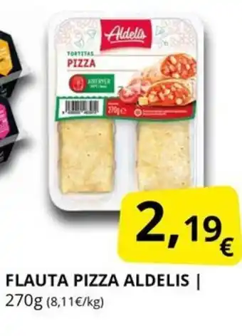 Supermercados MAS ALDELIS Flauta pizza oferta