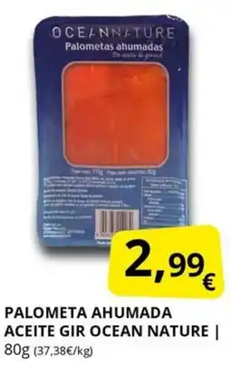 Supermercados MAS Palometa ahumada aceite gir ocean nature oferta