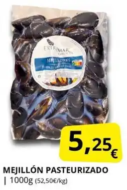 Supermercados MAS Mejillón pasteurizado oferta