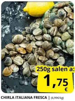 Supermercados MAS Chirla italiana fresca oferta