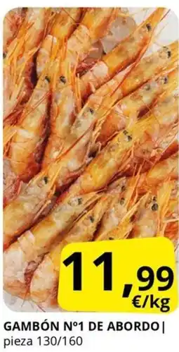 Supermercados MAS Gambón n°1 de abordo oferta