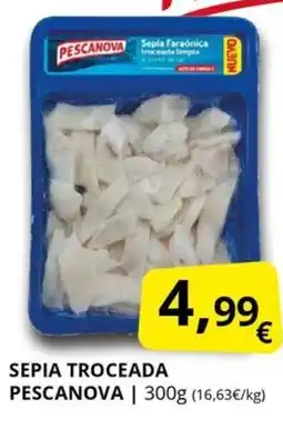 Supermercados MAS PESCANOVA Sepia troceada oferta