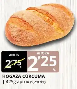 Supermercados MAS Hogaza cúrcuma oferta