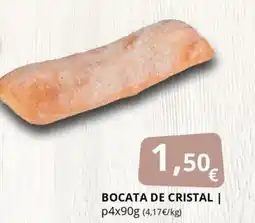 Supermercados MAS Bocata de cristal oferta