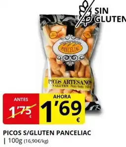 Supermercados MAS Picos s/gluten panceliac oferta