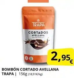 Supermercados MAS TRAPA Bombón cortado avellana oferta
