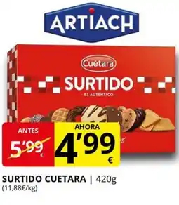 Supermercados MAS CUETARA Surtido oferta