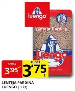 Supermercados MAS LUENGO Lenteja pardina oferta