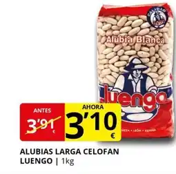 Supermercados MAS LUENGO Alubias larga celofan oferta