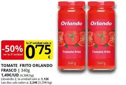 Supermercados MAS ORLANDO Tomate frito oferta