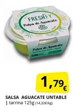 Supermercados MAS Salsa aguacate untable oferta