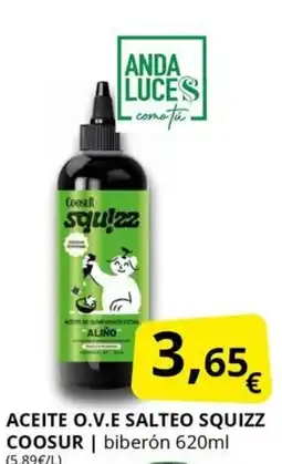 Supermercados MAS COOSUR Aceite o.v.e salteo squizz oferta