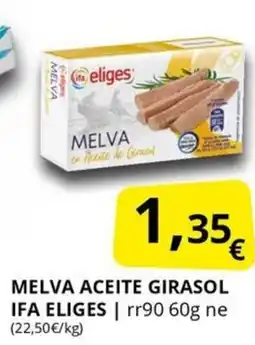 Supermercados MAS IFA ELIGES Melva aceite girasol oferta