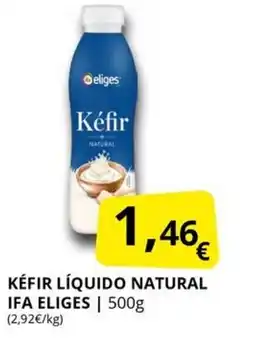 Supermercados MAS IFA ELIGES Kéfir líquido natural oferta