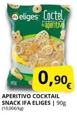 Supermercados MAS IFA ELIGES Aperitivo cocktail snack oferta