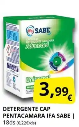 Supermercados MAS IFA SABE Detergente cap pentacamara oferta