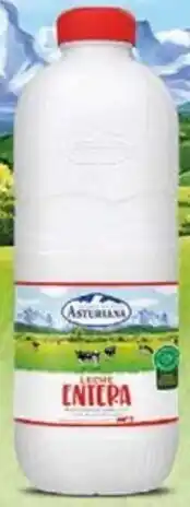 Supermercados MAS ASTURIANA Leche Entera oferta