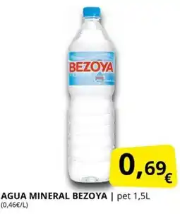 Supermercados MAS BEZOYA Agua mineral oferta