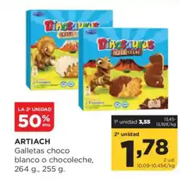 Alimerka ARTIACH Galletas choco blanco o chocoleche oferta