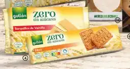 Alimerka GULLÓN Galletas barquillo sin azúcar o fibra sin azúcar oferta