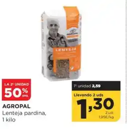 Alimerka AGROPAL Lenteja pardina oferta