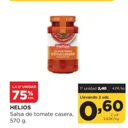 Alimerka HELIOS Salsa de tomate casera oferta