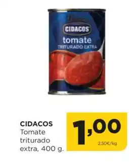 Alimerka CIDACOS Tomate triturado extra oferta