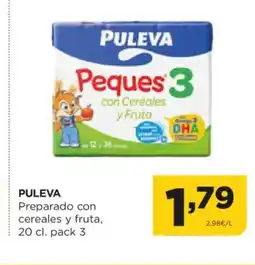 Alimerka PULEVA Preparado con cereales y fruta oferta