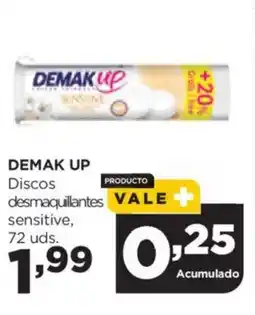 Alimerka DEMAK UP Discos desmaquillantes VALE sensitive oferta