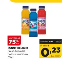 Alimerka SUNNY DELIGHT Fresa, fruta del bosque o naranja oferta
