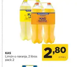 Alimerka KAS Limón o naranja oferta