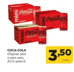 Alimerka COCA-COLA Original, zero oferta