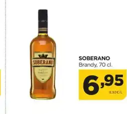 Alimerka SOBERANO Brandy oferta