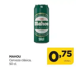 Alimerka MAHOU Cerveza clásica oferta