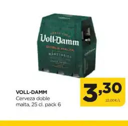 Alimerka VOLL-DAMM Cerveza doble malta oferta