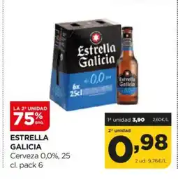 Alimerka ESTRELLA GALICIA Cerveza 0,0% oferta