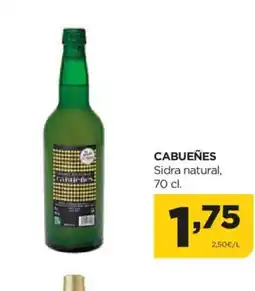 Alimerka CABUEÑES Sidra natural oferta