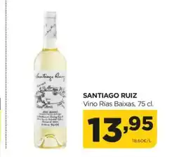 Alimerka SANTIAGO RUIZ Vino Rías Baixas oferta